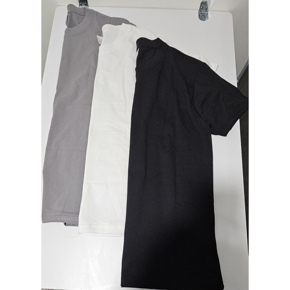 3-Pack Women's Cotton Short Sleeve T-Shirts Size Small